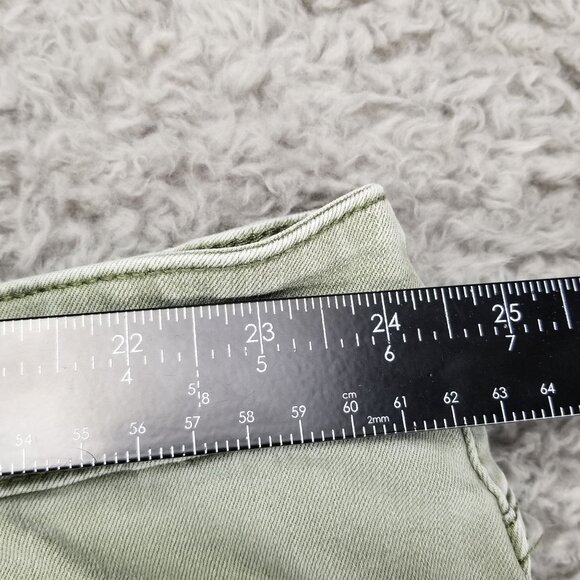 Lane Bryant Jeans Womens 28 Green High Rise Boyfriend Stretch *Read* - Picture 5 of 15